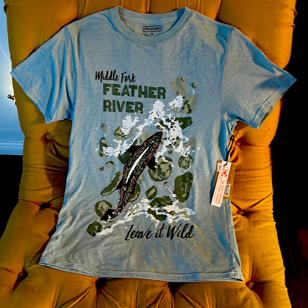 The Lost Sierra company T-shirt.